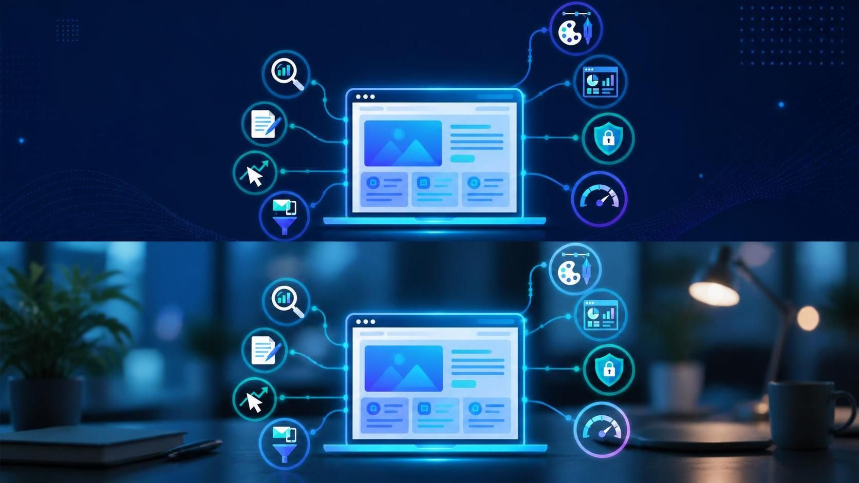 Business website design, WordPress development and WooCommerce development services in Zambia